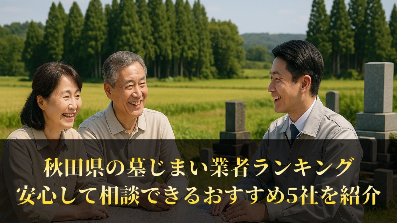 【秋田県】墓じまい業者ランキング5社リスト｜おすすめ工事店をピックアップ