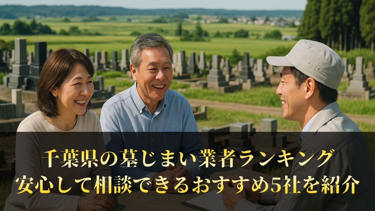 【千葉県】墓じまい業者ランキング厳選5社｜おすすめ工事会社をチェック