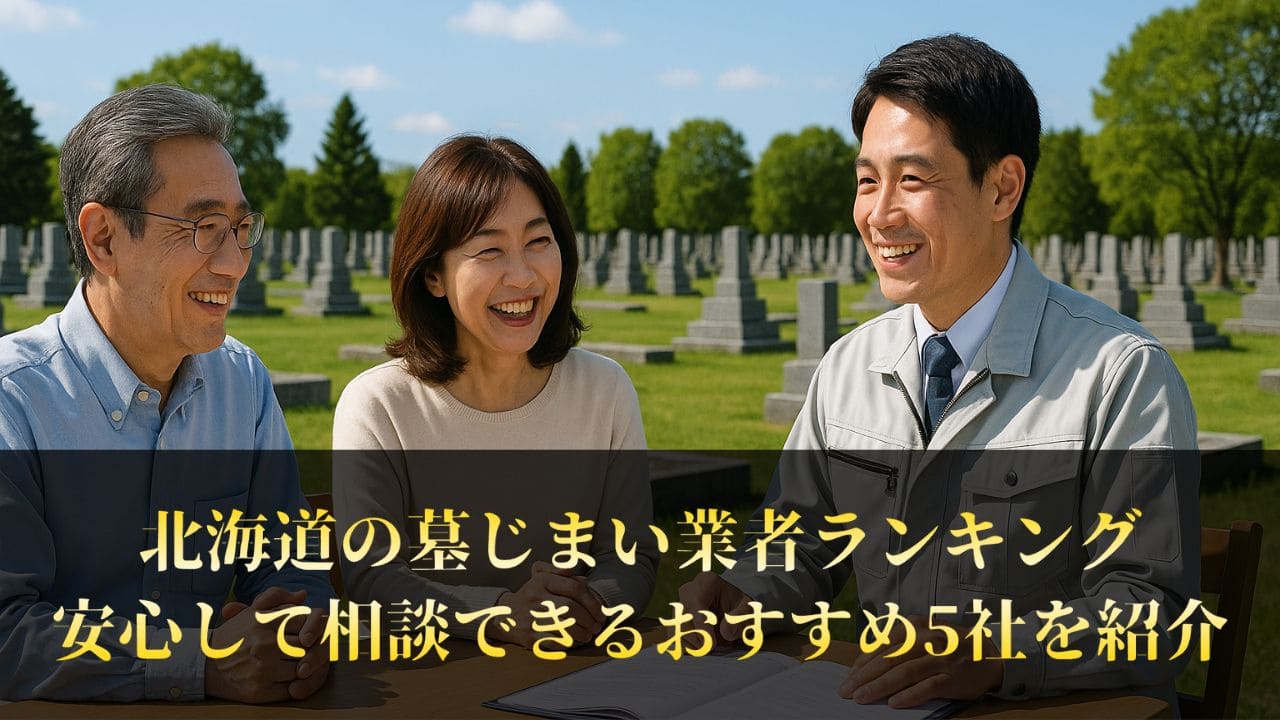 【北海道】墓じまい業者ランキング5社リスト｜口コミを参考に工事業者を選ぶ