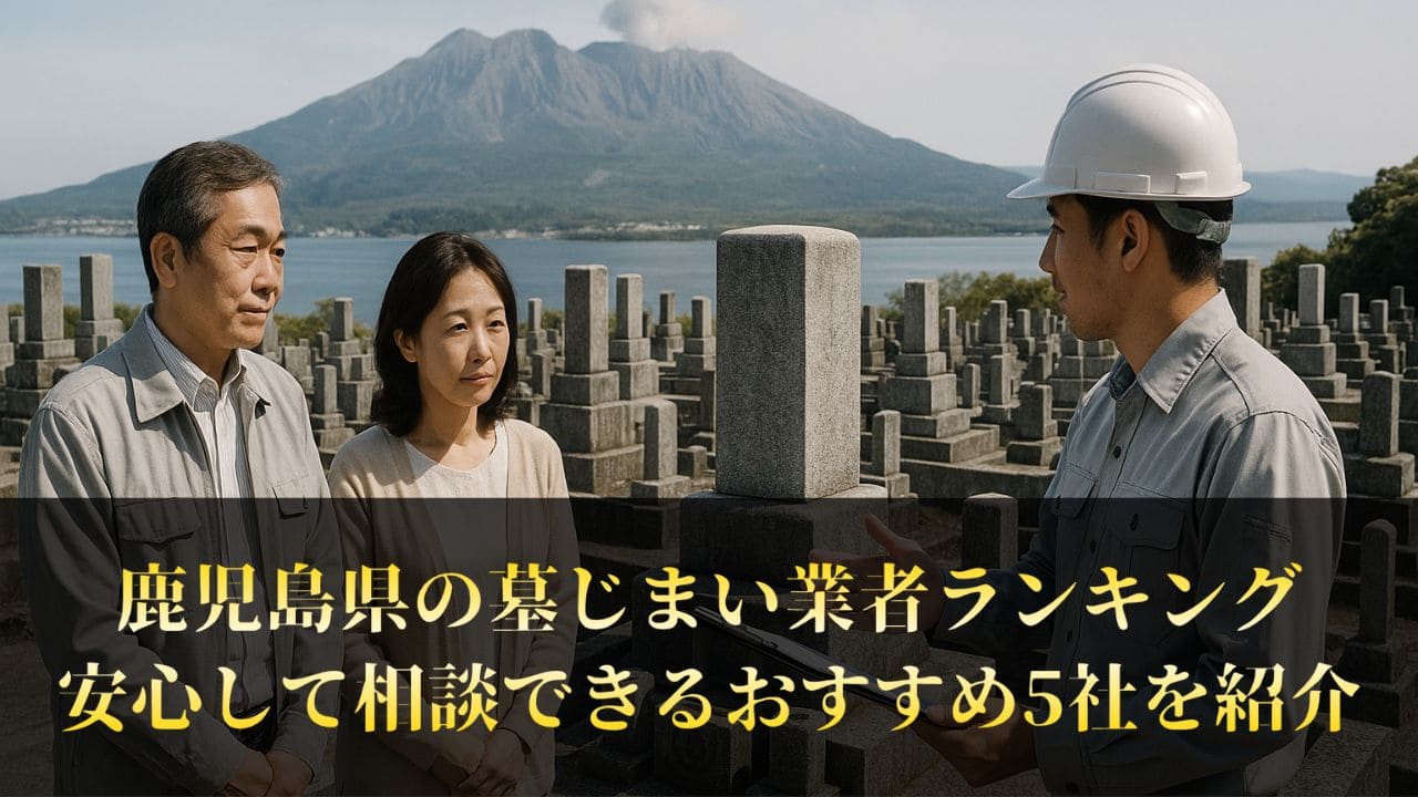 【鹿児島県】墓じまい業者ランキング5選｜おすすめの工事会社を厳選