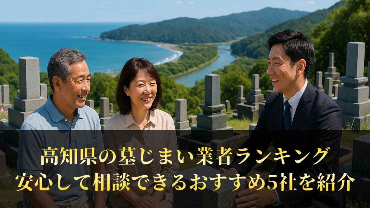 【高知県】墓じまい業者ランキング5社｜工事後の口コミで満足度をチェック