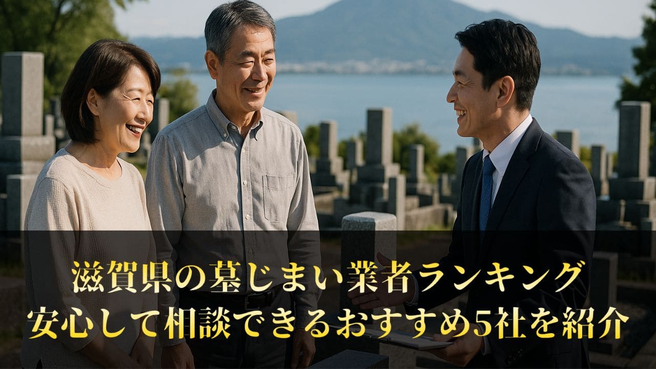 【滋賀県】墓じまい業者ランキングTop5｜地元で評判の工事店を比較