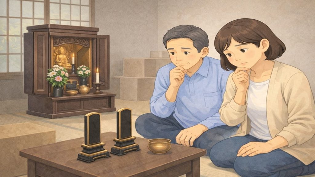 空き家の仏壇や位牌の扱いで迷う時の5つ【処分ではなく整理の順番】