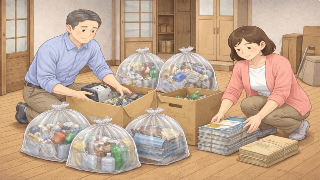 空き家の残置物処分で損しないコツ5つ【見積もり比較と分別の要点】