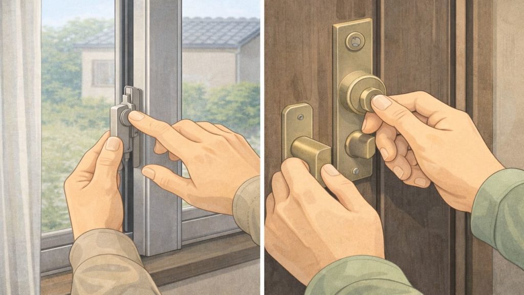 空き家の防犯を強化する工夫5つ【侵入されやすい箇所の見直し】