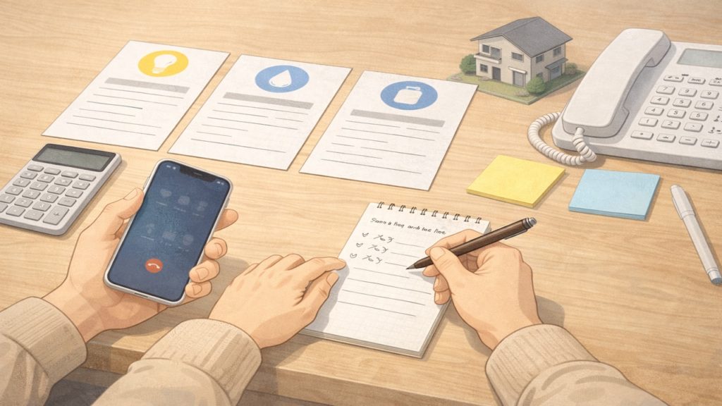 空き家の電気水道ガスを止める前に5つ確認【防犯と劣化のバランスを取る】