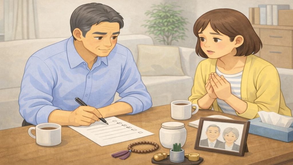 仏壇じまいの後に手元供養へ移す手順5つ【残すものと処分するものの分け方】