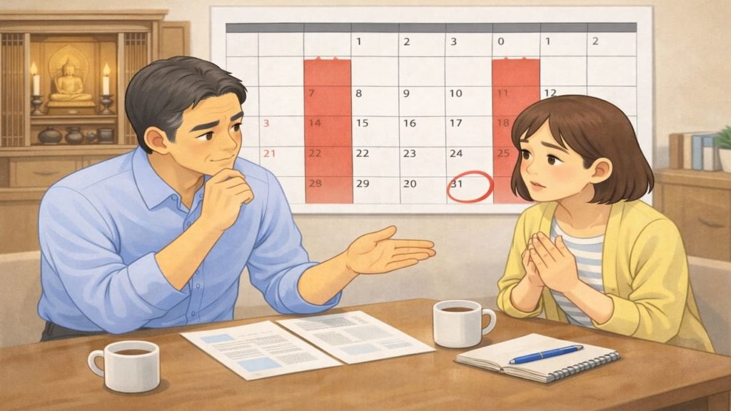 仏壇じまいを年内に終える条件5つ【繁忙期と準備不足の回避策】