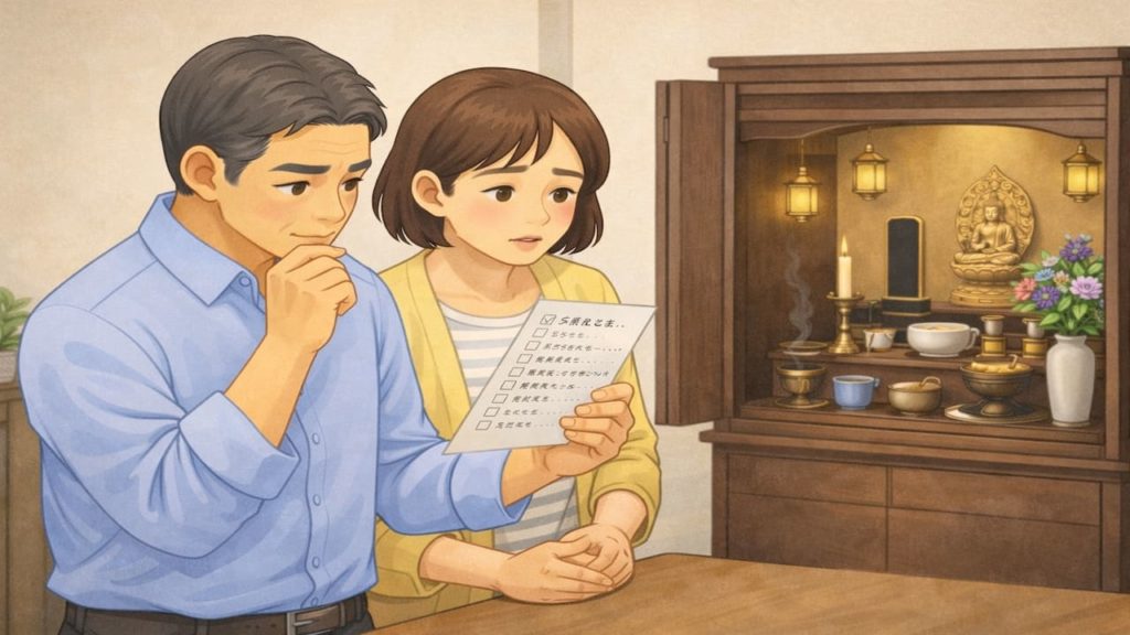 仏壇を処分したい時の注意点5つ【後悔しない手順と家族への伝え方】