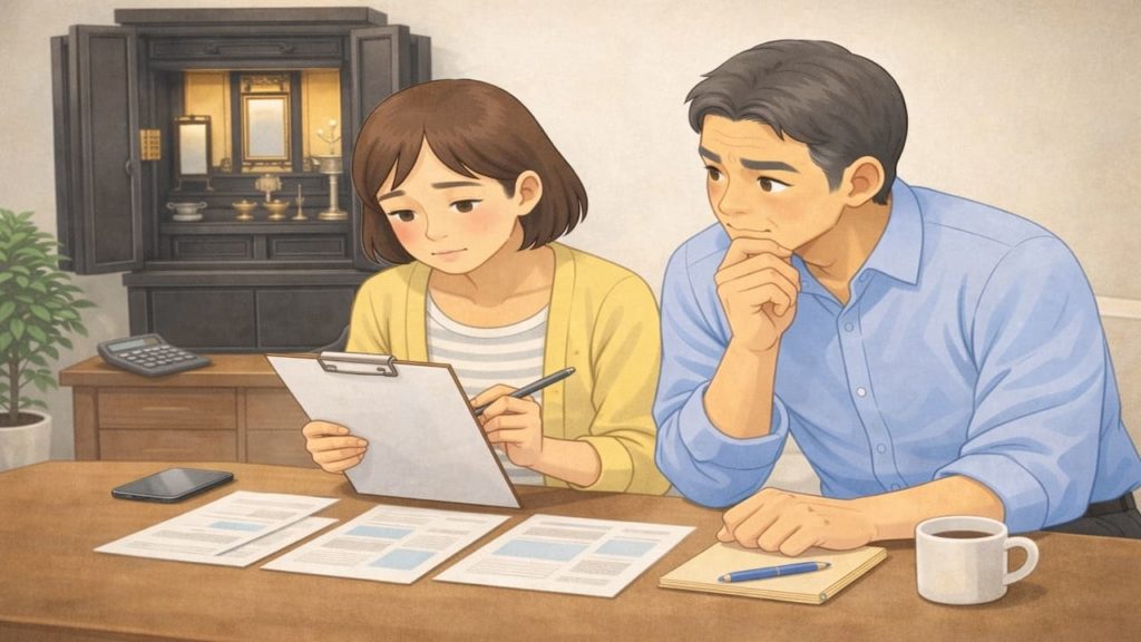 仏壇の処分を業者に頼む前に5つ確認【見積もりと供養の有無の見分け方】