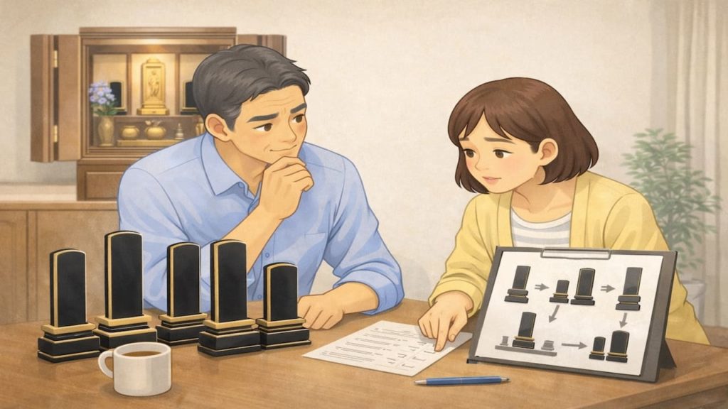 仏壇の処分で位牌が多い時の工夫5つ【まとめ方と供養の段取り整理】