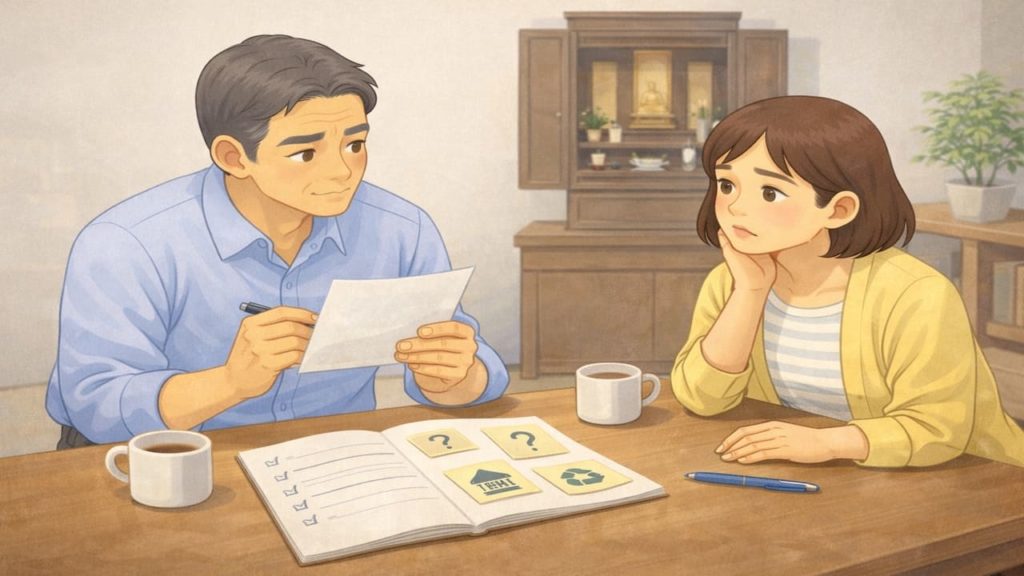 仏壇の引き取り先がない時の対策5つ【親族不在でも詰まらない進め方】