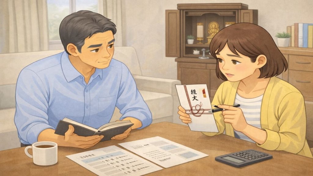 仏壇の閉眼供養のお布施いくら？5つ目安【金額感と包み方の注意】