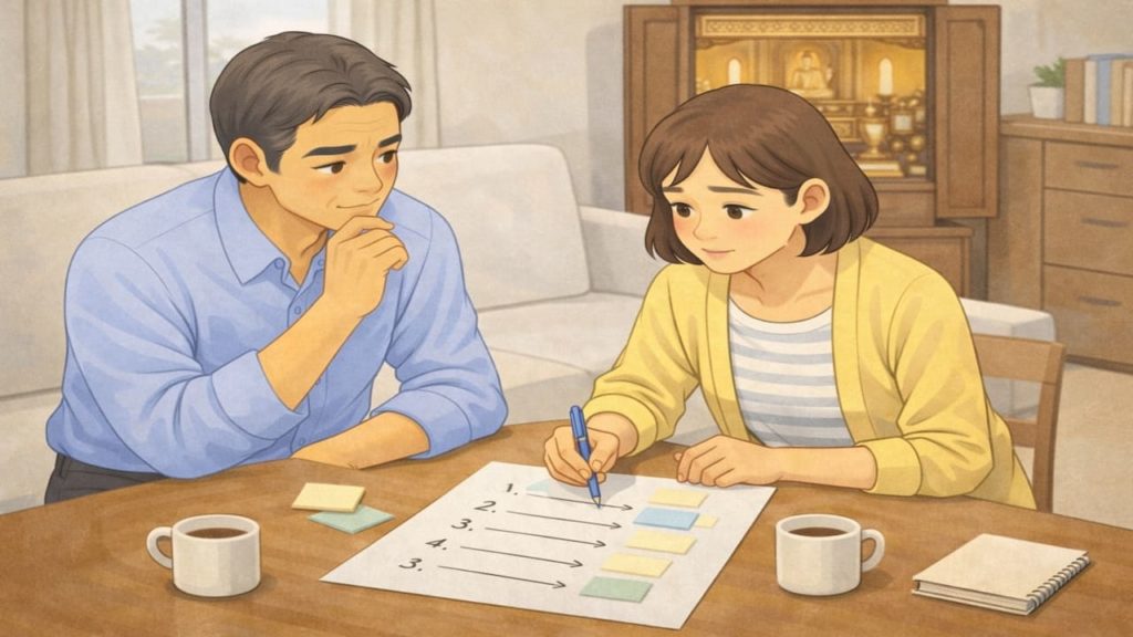 仏壇じまいを親に切り出すコツ5つ【怒らせない言い方と理由の組み立て】