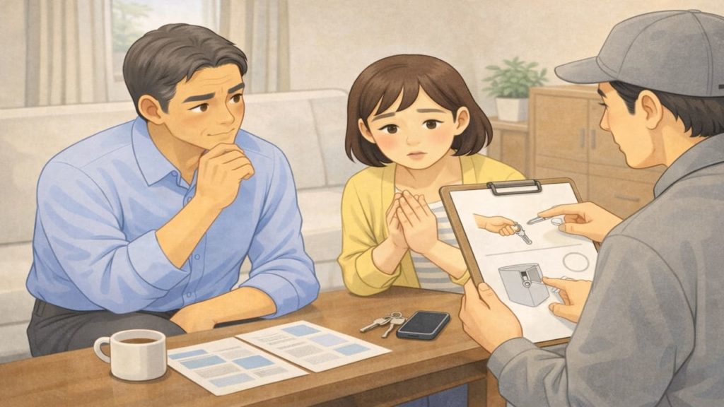 仏壇の引き取りに立ち会えない時の工夫5つ【鍵預けと写真共有の手順】