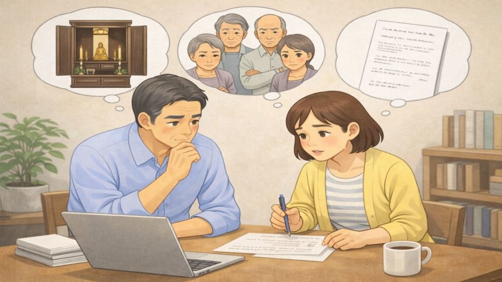 仏壇の処分で親族が反対する原因5つ【感情と費用のズレの整理】