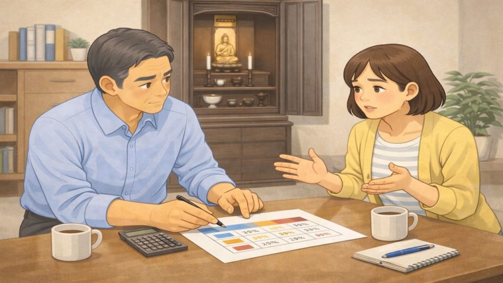 仏壇の処分で兄弟が揉める失敗例5つ【代表者と負担割合の決め方】