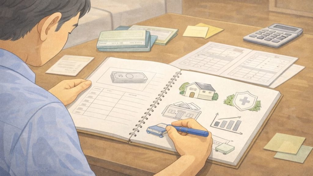 終活で財産目録を作るチェック5つ【預金以外の盲点を潰す整理】