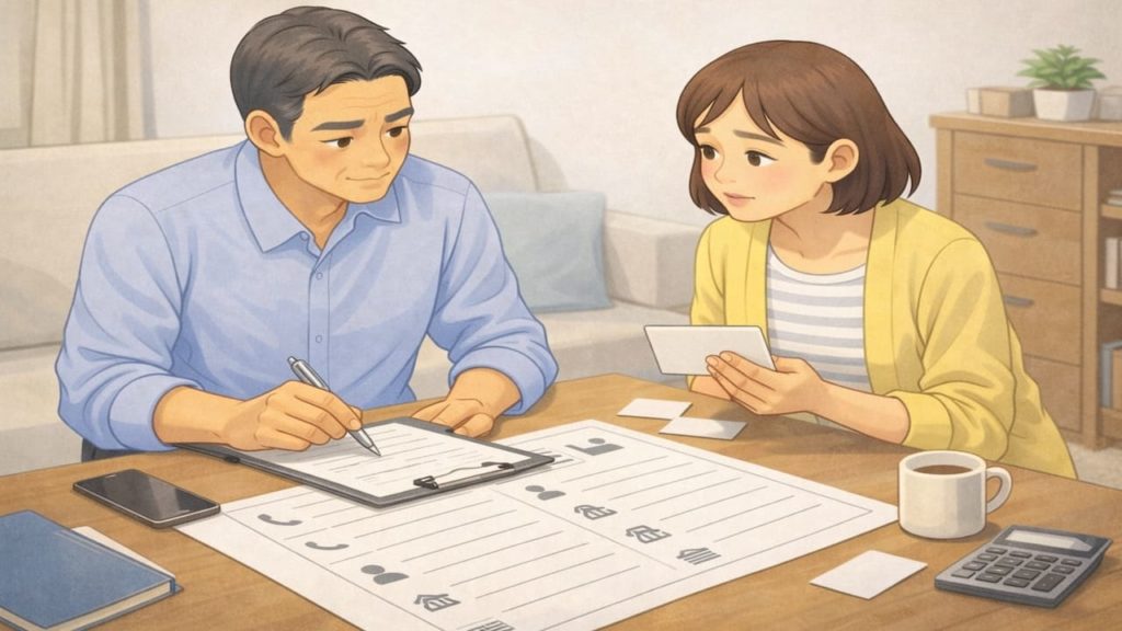 終活で相続の準備を進める工夫5つ【財産目録と連絡先の整え方】