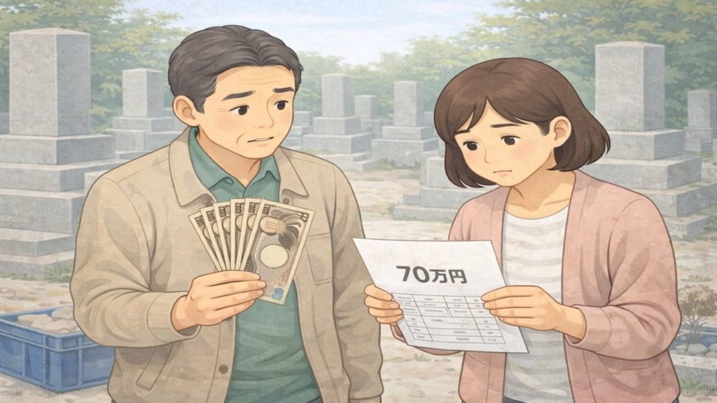 墓じまい70万円は高い？5つのチェック【内訳と相場感の見方】