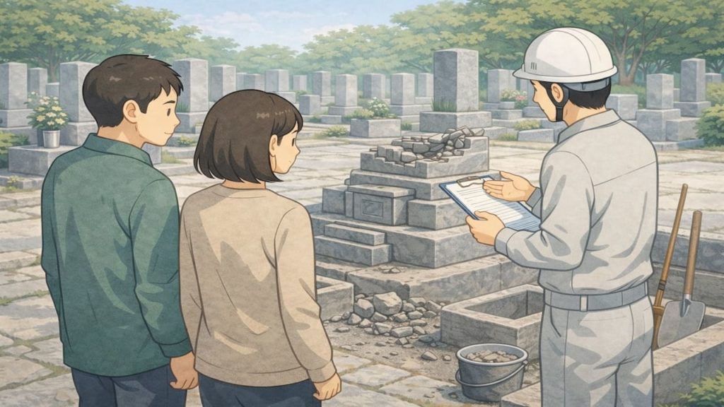 墓じまい代行業者に頼む前に知りたい5つのチェック【自分でやる境界線】