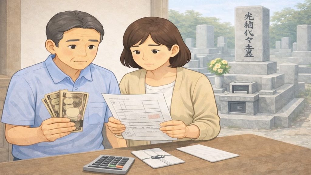 先祖代々の墓じまい費用は高いの？【墓石規模と撤去範囲の確認】