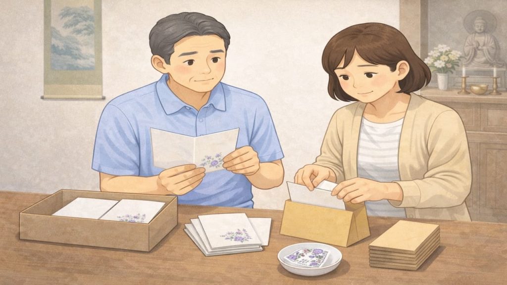 墓じまい挨拶状を書く時の注意点5つ【誰に送るかと文例】