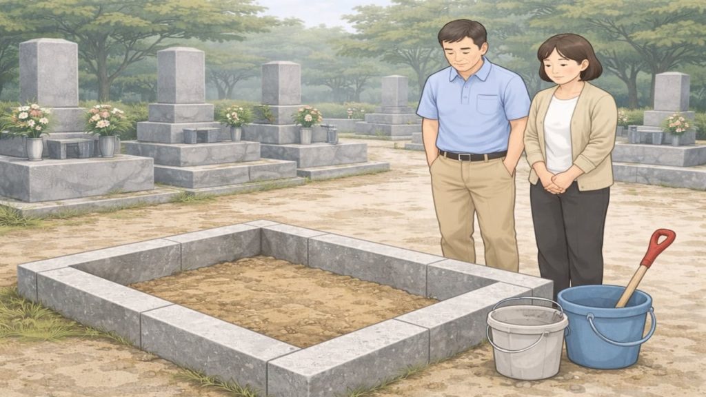 墓じまいで墓石なしにする注意点5つ【管理者許可と撤去範囲】