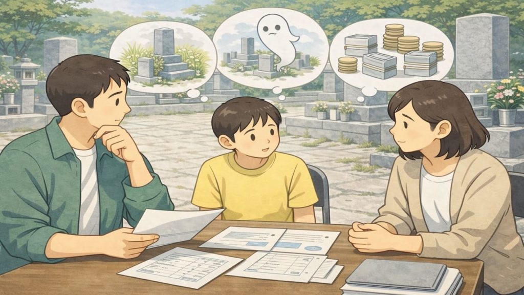 墓じまいをしないとどうなる？5つの不安【放置で起きること】