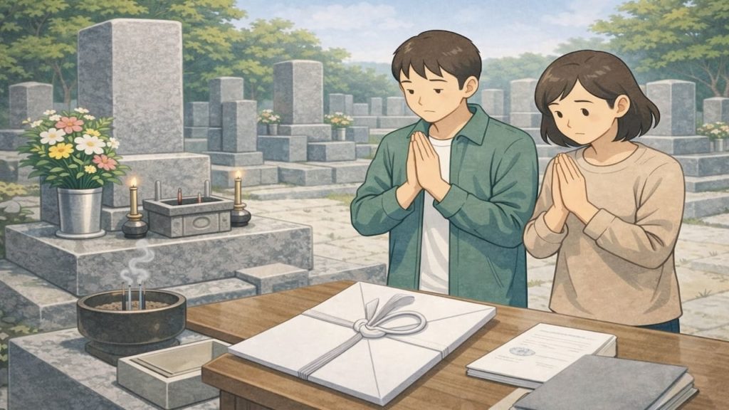 墓じまいのお布施の表書きは何を書く？【宗派と場面別の書き方】