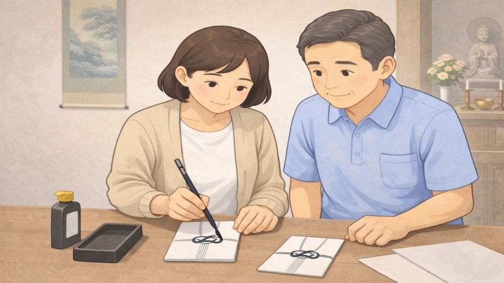 墓じまいのお布施書き方を場面別に整理【閉眼供養と納骨の違い】