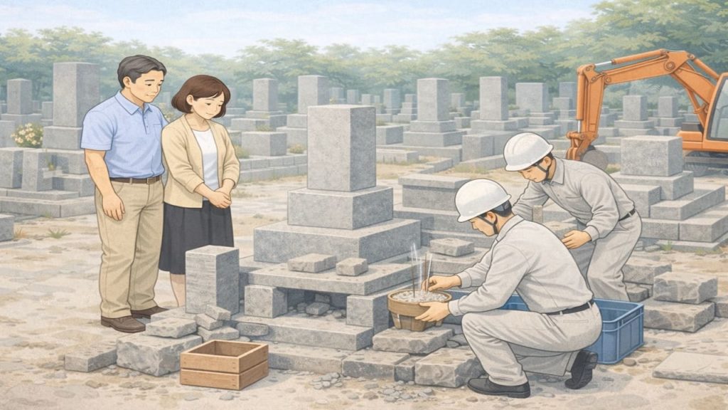 公営墓地の墓じまいで揉める失敗例5つ【親族合意と撤去範囲】