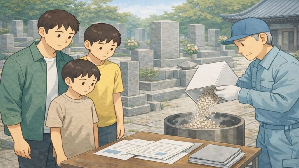 墓じまいの遺骨処分はどう進める？5つの選択肢【手続きと注意点を整理】