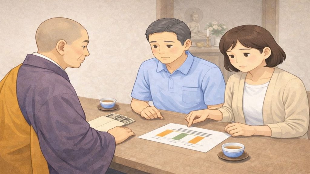 墓じまい離檀料の相場 5つのチェック【内訳の見方と相談手順】