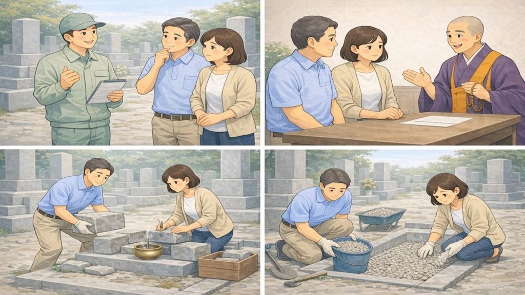 墓じまいを安く済ませる方法はありますか？【削れる費用と残す費用】