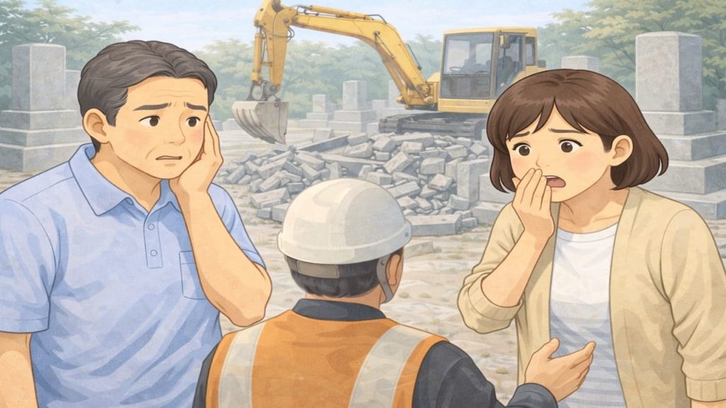 墓じまいでだまされた後に取れる手段【返金交渉と記録の残し方】