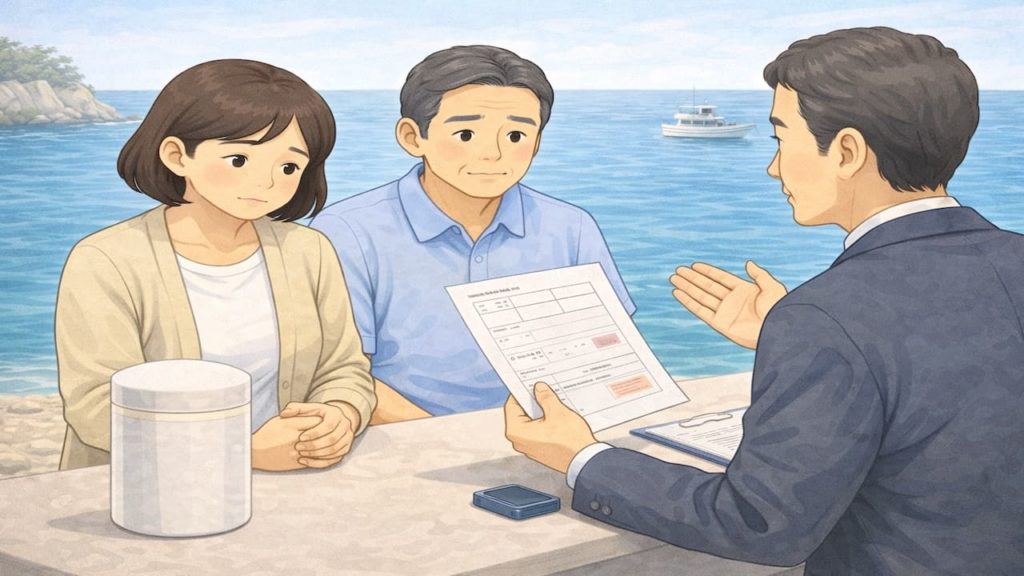 墓じまいの散骨手続きで迷う注意点5つ【改葬許可と粉骨の順番】