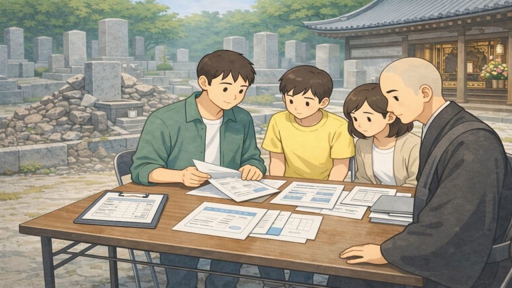 墓じまい費用は曹洞宗だと何が違う？5つの確認点【お布施と離檀料の目安】