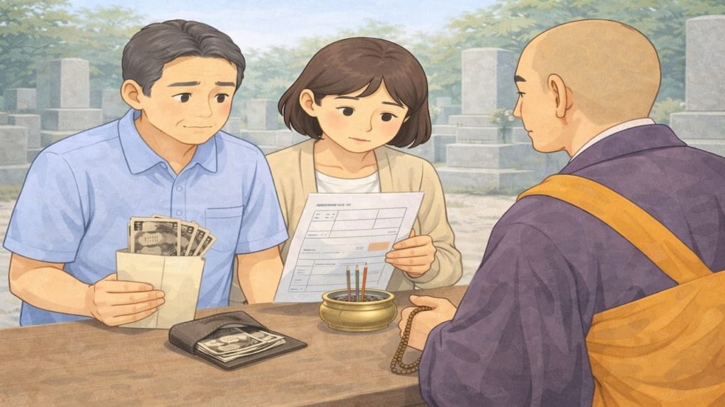 天台宗の墓じまい費用の全体像【内訳と相場の見方を整理】