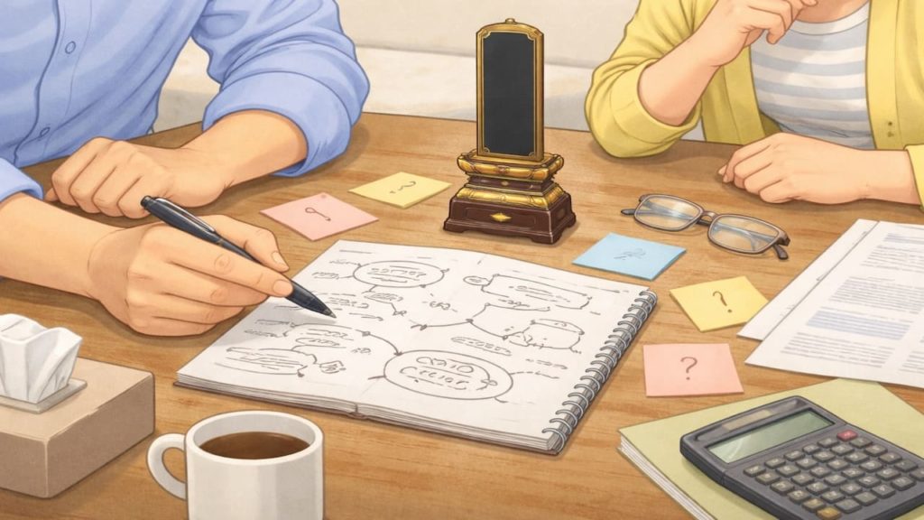 位牌の分け方で揉める原因5つ【同居介護と費用負担のズレ】