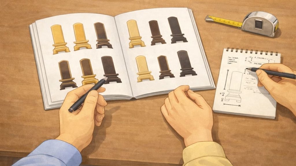 位牌を新しく作る前に5つ確認【戒名と文字彫りの失敗回避】