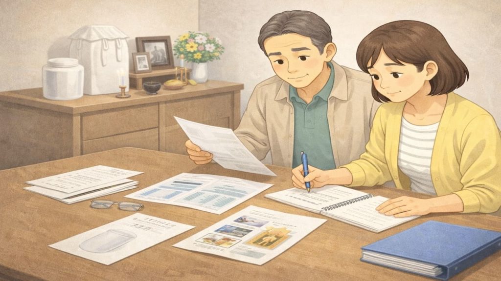 遺品整理の遺骨をどうする？5つの確認【手元供養や改葬の前提整理】