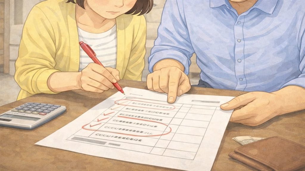 遺品整理の見積もりで確認する5つ【追加料金が出る条件の見抜き方】