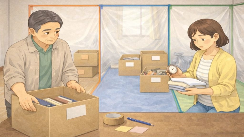 遺品整理のゴミ屋敷化を防ぐ5つ【早めに区切る判断基準】