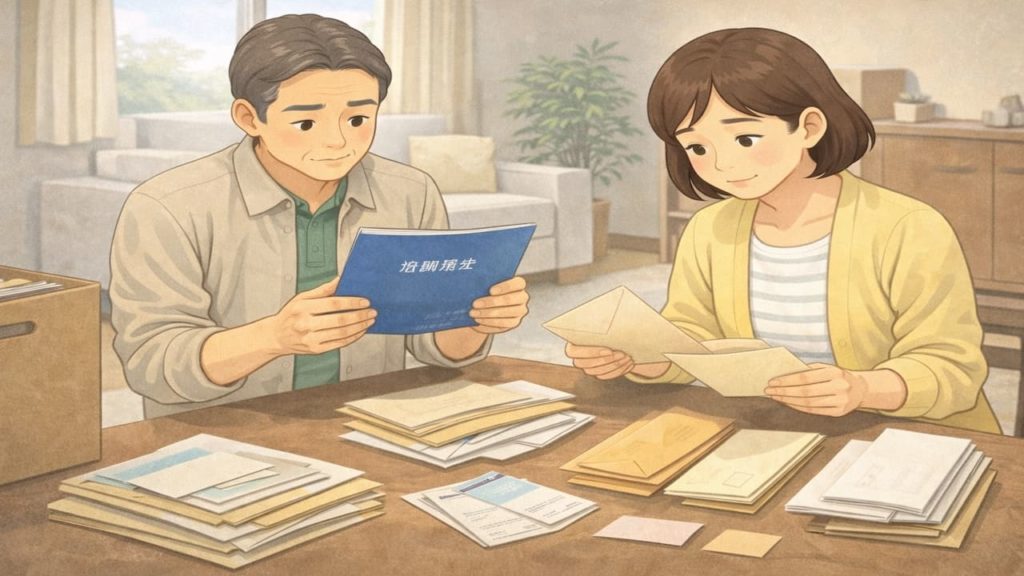 遺品整理で保険証券を探すポイント5つ【請求漏れを防ぐ確認順】