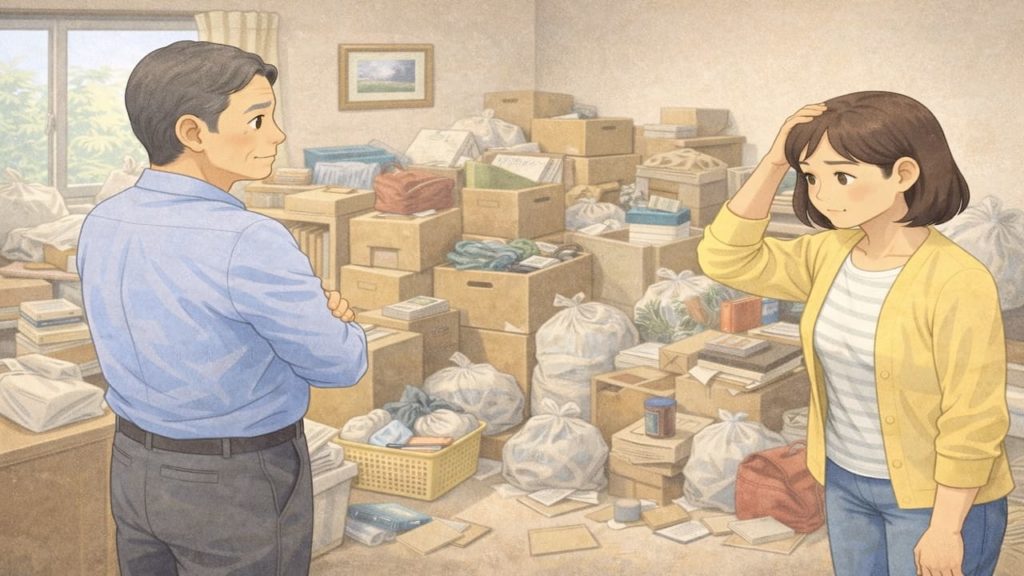 遺品整理を先延ばしする失敗例5つ【費用と手間が膨らむ理由】