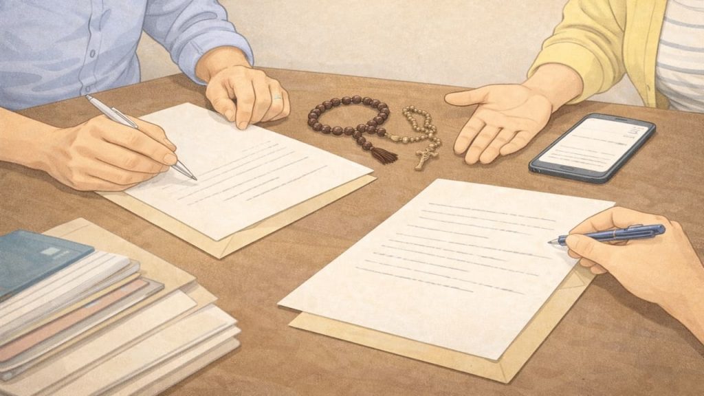 遺品整理で宗教が違う時の注意点5つ【親族配慮と供養の選び方】