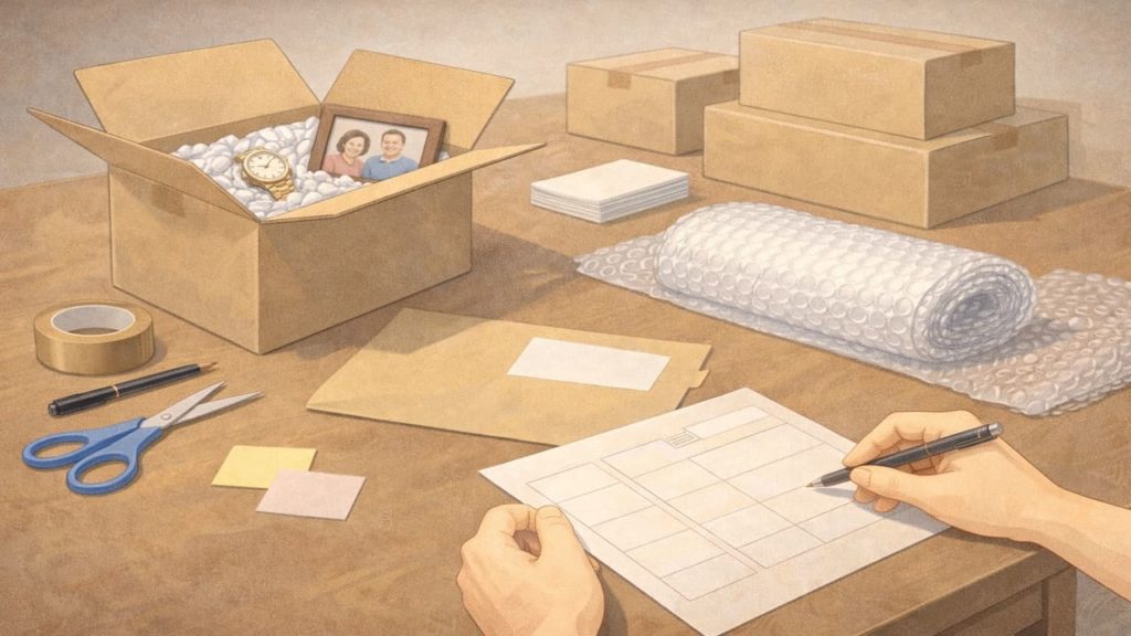 遺品整理で形見を送る時の注意点5つ【受け手の負担を減らす工夫】