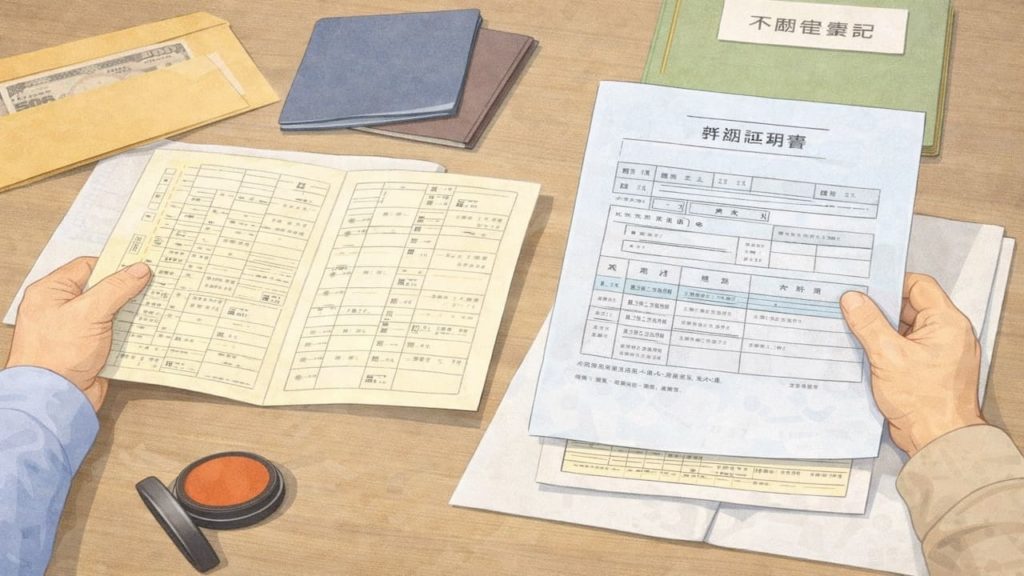 相続登記に必要な書類は？【戸籍・住民票・評価証明の整理】
