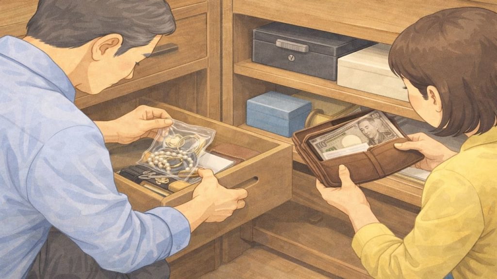 実家の貴重品探しで見落とす場所5つ【通帳権利書・鍵の探し方】